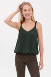 Billowy Strap Accent Tank Top