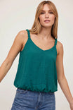 Billowy Strap Accent Tank Top