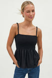 Pom Pom Smocking Top
