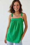Contrast Rope Detail Sleeveless Top