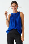 Flat Braided Neckline Tank Top