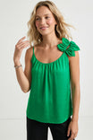 Flower Petal Sleeveless Top