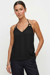 Ring Detail Halter Top