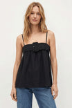 Statement Buckle Sleeveless Top