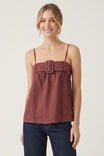 Statement Buckle Sleeveless Top