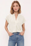 Soft Matte Drop Shoulder Blouse