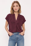 Soft Matte Drop Shoulder Blouse