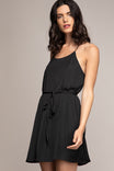 Belted Racerback Dress