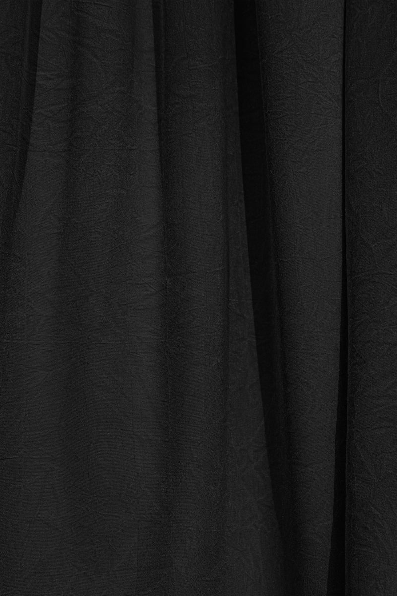 Women's V-neck Surplice Midi Dress With Tie-waist and a marble fabric effect