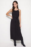 Braided Neckline Maxi Dress