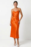Satin Maxi Slip Dress