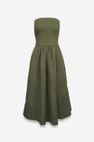 Tube Top Midi Dress