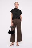 Tailored Wide Leg Flared Pants