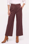 Tailored Wide Leg Flared Pants