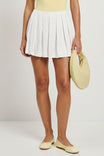 Flirty Front Pleat Skort