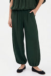 Silky Balloon Leg Pants