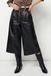 Vegan Leather Culottes