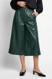 Vegan Leather Culottes