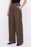 Wide Cuff Wide Leg Pants