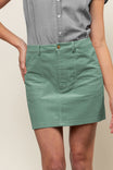 Corduroy Mini Skirt