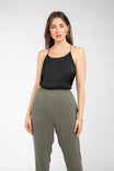 Racer Back Satin Camisole