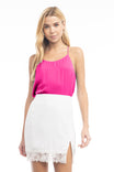 Racer Back Satin Camisole