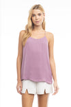 Racer Back Satin Camisole