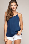 Racer Back Satin Camisole