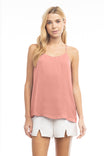 Racer Back Satin Camisole