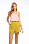 Racer Back Satin Camisole