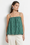 3d Embroidered Bubble Tube Top