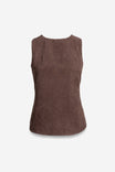 High Neck Soft Sleeveless Top
