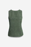High Neck Soft Sleeveless Top