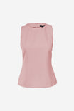 High Neck Soft Sleeveless Top