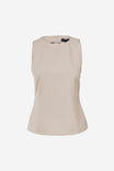 High Neck Soft Sleeveless Top