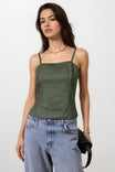Tailored Soft Strappy Tank Top