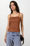 Tailored Soft Strappy Tank Top