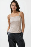 Tailored Soft Strappy Tank Top