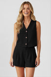 Soft Matte Cropped Vest Top