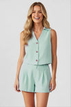 Soft Matte Cropped Vest Top