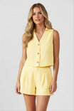 Soft Matte Cropped Vest Top