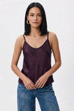 Whipstitch Satin Camisole
