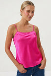 Scallop Trim Satin Cami