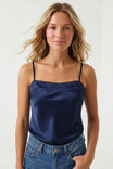 Scallop Trim Satin Cami
