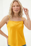Scallop Trim Satin Cami