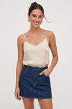 Adjustable Strap V Neck Tank Top