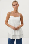 Sweetheart Neck Layered Tank Top