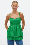 Sweetheart Neck Layered Tank Top