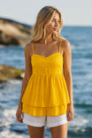 Sweetheart Neck Layered Tank Top