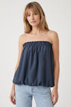 Bubble Hem Tube Top
